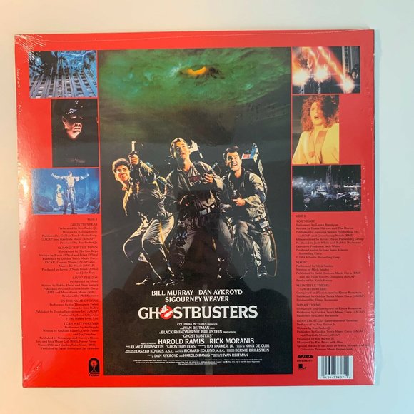 Ghostbusters Soundtrack LP ~ Exclusive Colored Vinyl (Marshmallow) ~ New/Sealed! - Picture 2 of 2
